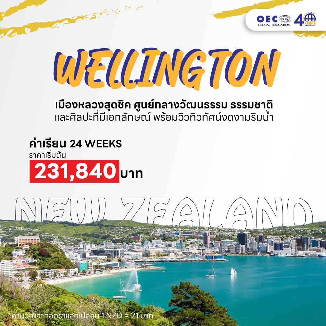 เมืองเวลลิงตัน (Wellington)